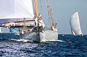 'Schooner ''Elena of London'', Classic Sailing Regatta ''Les Voiles de St. Tropez'', St. Tropez, Côte d'Azur, France'
