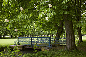 Schloßpark von Ancy-le-Franc am Canal de Bourgogne , Dept. Yonne , Region Burgund , Frankreich , Europa
