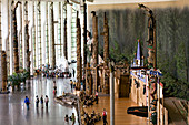 Canada, Quebec Province, Gatineau, Canadian Museum of History, totem room