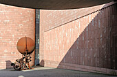Switzerland, Basel, Tinguely Museum by the architect Mario Botta