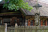 Litauen (Baltikum), Kaunas County, Rumsiskes, Open-Air-ethnographisches Museum, das Dorf Aukstaitija