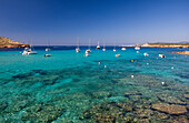 Spain, Balearic Islands, Ibiza island, Cala Comte