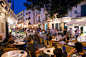 Spain, Balearic Islands, Ibiza island, Eivissa (Ibiza city), Dalt Vila (High Town) listed as World Heritage by UNESCO