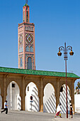 Morocco, Tangier Tetouan Region, Tangier, Grand Socco, Sidi Bouabid Mosque
