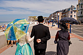 Frankreich, Somme, Mers les Bains, la Fête des Baigneurs (Swimmers Festival)