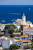 Spanien, Katalonien, Costa Brava, Cadaques, Santa Maria Kirche