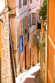 Frankreich, Alpes Maritimes, Menton, Rue du Grenadiers (Grenadiere Straße)