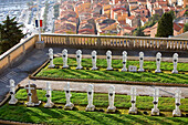 Frankreich, Alpes Maritimes, Menton, Trabuchet Friedhof