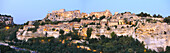 Frankreich, Bouches du Rhone, Alpilles, Les Baux de Provence, beschriftet Die Schönsten Dörfer Frankreichs (Die schönsten Dörfer von Frankreich)