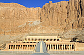 Ägypten, oberes Ägypten, Niltal, Umgebung von Luxor, Theben Nekropole als Weltkulturerbe der UNESCO, westlichen Bereich, Deir el-Bahari, Hatschepsut-Tempel