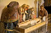 France, Nievre, Nevers, Saint Cyr Sainte Julitte Cathedral, the Entombment of Christ