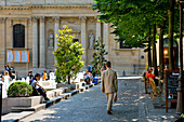 France, Paris, Quartier Latin, Place de la Sorbonne