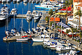 France, Haute Corse, Calvi, Quai Landry on the harbour