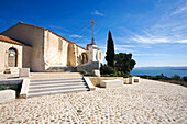 France, Bouches du Rhone, Martigues, Ferrieres District, 12th Church of Notre Dame de Misericorde (also called Notre Dame des Marins)