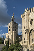 Papstpalast, Rhone,  Avignon, Frankreich
