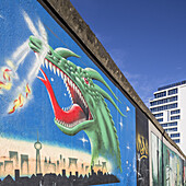 Berliner Mauer, East Side Gallery, Friedrichshain, Berlin