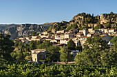 Village of Aiguines, Lac de Sainte Croix, Provence, France