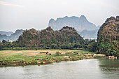 Mount Zwegabin, Hpa An, Kayin State (Karen State), Myanmar (Burma), Asia