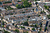Rows of Victorian terraced houses in London, England, United Kingdom, Europe