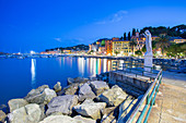 Santa Margherita Ligure harbour, Genova (Genoa), Liguria, Italy, Europe