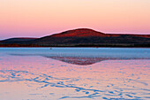 Sunrise at the enormous salt lake Lake Geirdner, Lake Geirdner, Australia, South Australia