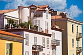 Town houses Ajaccio Corsica