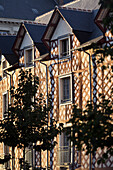 Timbered houses on Rue Saint Melaine, Rennes, Bretagne, France