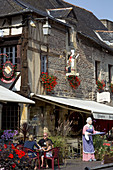 Platzieren Sie Bouffay, Dorf von Malestroit, Bretagne, Frankreich