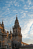 The cathedral in Santiago is a major pilgrimage site for those hiking or biking the Camino de Santiago.