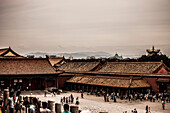 Overlooking the Forbidden City in Beijing, China