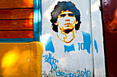 Diego Maradona is a legend in Argentina, South America