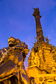 Mirador de Colon (Columbus Monument), Barcelona, Catalonia, Spain, Europe