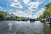 view to the Koninklijk Theater Carre in Amsterdam, Netherlands