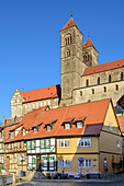 Stiftskirche St. Servatii, Quedlinburg, UNESCO Welterbe Quedlinburg, Sachsen-Anhalt, Deutschland