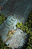 Grab von Michael Ende, Waldfriedhof, München, Bayern, Deutschland