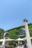 Cafe, Glyptothek, Koenigsplatz, Munich, Bavaria, Germany