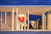 Städtisches Kunstmuseum an der Museumsmeile in Bonn, Mittelrheintal, Nordrhein-Westfalen, Deutschland, Europa