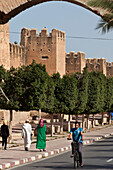 Old city wall and ramparts, Taroudant, Morocco