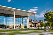 Paul Loebe Haus and Reichstag, Berlin, Germany