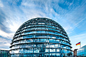 Reichstagskuppel, Reichstag, Mitte, Berlin, Deutschland