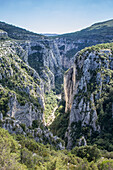 Fluss Verdon, Flusslandschaft Verdon-Schlucht, Schlucht von Verdon, Provence-Alpes-Côte d’Azur, Frankreich