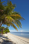 The beach at San Juan on the southwest coast of Siquijor, Philippines, Southeast Asia, Asia