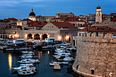Hafen von Dubrovnik, UNESCO Weltkulturerbe, Kroatien, Europa