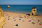 Praia Dona Ana, Lagos, Algarve, Portugal, Europa