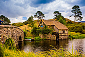 Die Mühle, Hobbiton, Nordinsel, Neuseeland, Pazifik