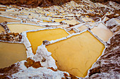 Salineras de Maras, Maras Salt Flats, Sacred Valley, Peru, Südamerika