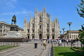 Mailänder Dom (Duomo), Piazza del Duomo, Mailand, Lombardei, Italien, Europa