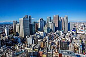 Japan, Tokyo City, Shinjuku Bezirk, Shinjuku Westside Skyline.