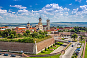 Romania, Alba Julia City, Alba Julia Citadel, Reintregirii Neamului Cathedral.