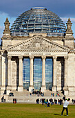 Reichstag building, Berlin, Germany.